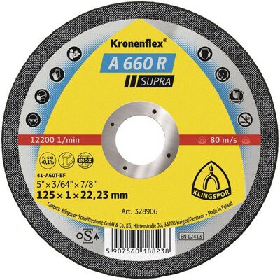 Disco de corte Klingspor D115x1 mm - Corte Disco de corte Klingspor D115x1 mm - Corte