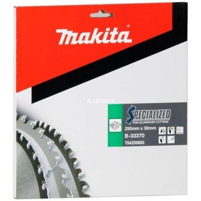 Hojalata Makita B-33370 - Sierra para aluminio, plástico y laminados Hojalata Makita B-33370 - Sierra para aluminio, plástico y laminados