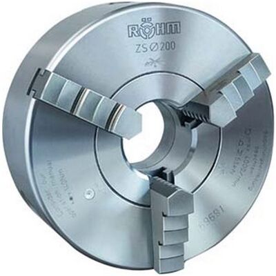 ROHM Mandril (portabroca) De 3 Bocas Zg N° 315, Hierro Fundido, Tamaño Ø : 160 Mm, Cono Corto Kk 5, Ø De Agujero Atravesado E 42 Mm, Velocidad Máx. : 3600 Tr/mn ROHM Mandril (portabroca) De 3 Bocas Zg N° 315, Hierro Fundido, Tamaño Ø : 160 Mm, Cono Corto Kk 5, Ø De Agujero Atravesado E 42 Mm, Velocidad Máx. : 3600 Tr/mn