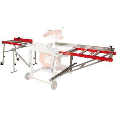 Holzmann - Extension Con Rodillos Para Sierra De Construccion Ts400zal400v Holzmann - Extension Con Rodillos Para Sierra De Construccion Ts400zal400v