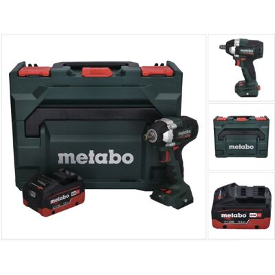 Metabo Llave de impacto - 300Nm, sin escobillas, 18V, compacto Metabo Llave de impacto - 300Nm, sin escobillas, 18V, compacto
