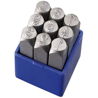 FERVI - Set punzoni micro stress numeri 3 mm x marcatura FERVI - Set punzoni micro stress numeri 3 mm x marcatura