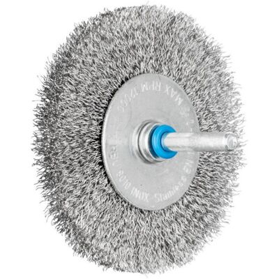 Pferd - Brosse Ronde Rbu 2004/6 Inox D.80mm Épaisseur Fil 0,2mm Va 10mm Cheval Pferd - Brosse Ronde Rbu 2004/6 Inox D.80mm Épaisseur Fil 0,2mm Va 10mm Cheval