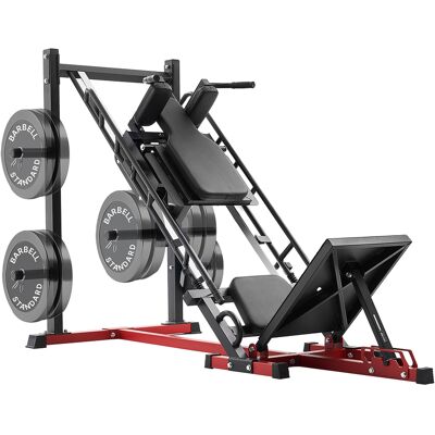 Vevor Máquina De Sentadillas Ajustable Con Rodamiento Lineal Y Almacenamiento De Pesas, Ideal Para La Parte Inferior Del Cuerpo En El Gimnasio En Casa, Para Cuádriceps, 2154 X 1474 X 1230 Mm Vevor Máquina De Sentadillas Ajustable Con Rodamiento Lineal Y Almacenamiento De Pesas, Ideal Para La Parte Inferior Del Cuerpo En El Gimnasio En Casa, Para Cuádriceps, 2154 X 1474 X 1230 Mm