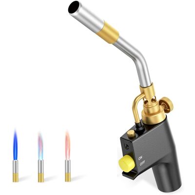 OEM Soplete De Propano, Soplete De Gas Autoencendido, Soplete De Soldadura Con Llama Ajustable, Soplete De Gas Propano Para Fontanería, Soldadura Y Soldadura Fuerte. OEM Soplete De Propano, Soplete De Gas Autoencendido, Soplete De Soldadura Con Llama Ajustable, Soplete De Gas Propano Para Fontanería, Soldadura Y Soldadura Fuerte.