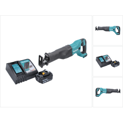 Sierra sable Makita DJR 186 RF1 - 18V Inalámbrica - Compacta y Potente Sierra sable Makita DJR 186 RF1 - 18V Inalámbrica - Compacta y Potente