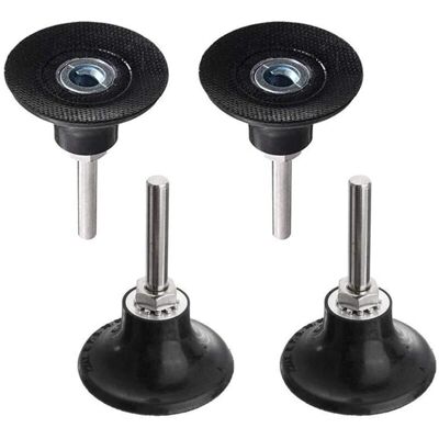 OEM Juego De 4 Discos De Pulido De 50 Mm, Soporte Para Discos De Lijado, Mandril De Pulido Con Vástago De 1/4", Soporte De Cambio Rápido Para Discos Redondos Para Herramientas Rotativas -crezuo OEM Juego De 4 Discos De Pulido De 50 Mm, Soporte Para Discos De Lijado, Mandril De Pulido Con Vástago De 1/4", Soporte De Cambio Rápido Para Discos Redondos Para Herramientas Rotativas -crezuo