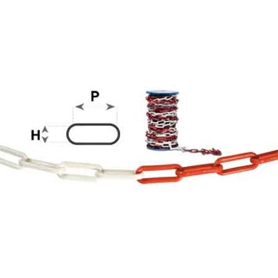 Cadena Rigamonti Ø 5x35 mm 30 m Zincada Bicolor Cadena Rigamonti Ø 5x35 mm 30 m Zincada Bicolor