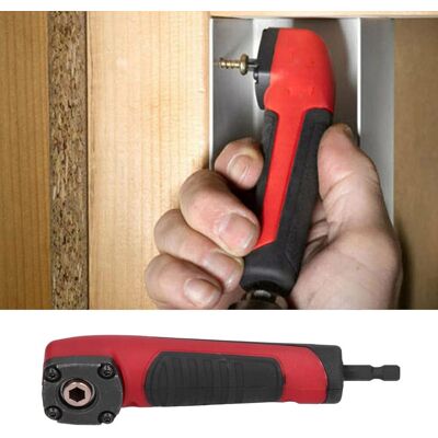 OEM Adaptador De Taladro En Ángulo Recto, Adaptador De Taladro De Impacto De 90 Grados, Accesorio De Extensión Multifunción Rojo Para Taladro De Impacto Para Taladro Eléctrico Conectado OEM Adaptador De Taladro En Ángulo Recto, Adaptador De Taladro De Impacto De 90 Grados, Accesorio De Extensión Multifunción Rojo Para Taladro De Impacto Para Taladro Eléctrico Conectado