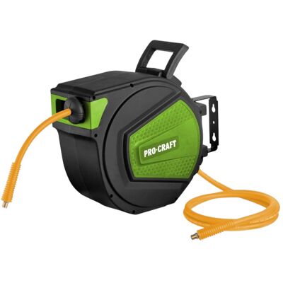 Enrollador De Manguera De Aire Comprimido Procraft Hk10, 10 Bar, Automático, Longitud De Manguera De 10 M Enrollador De Manguera De Aire Comprimido Procraft Hk10, 10 Bar, Automático, Longitud De Manguera De 10 M