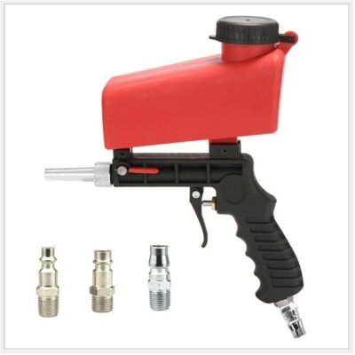 OEM Chorreadora De Arena Neumática Portátil, Pistola De Chorro De Arena Profesional, Chorreadora De Arena Neumática Para Eliminar Restos De Pintura Y Óxido (rojo) -crezuo OEM Chorreadora De Arena Neumática Portátil, Pistola De Chorro De Arena Profesional, Chorreadora De Arena Neumática Para Eliminar Restos De Pintura Y Óxido (rojo) -crezuo