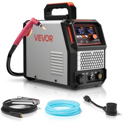 Vevor Cortadora De Plasma 65 A Máquina De Corte Por Plasma De Arco Piloto Sin Contacto, Sin Alta Frecuencia, Con Función 2t/4t Y Tiempo De Pt Ajustable, Pantalla Digital, Inversor Igbt Para Garaje Vevor Cortadora De Plasma 65 A Máquina De Corte Por Plasma De Arco Piloto Sin Contacto, Sin Alta Frecuencia, Con Función 2t/4t Y Tiempo De Pt Ajustable, Pantalla Digital, Inversor Igbt Para Garaje