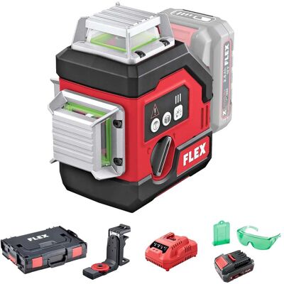 Láser Flex Juego De Baterías Alc 3/360-g/r 10,8 De 10,8 V Y 2,5 Ah Láser Flex Juego De Baterías Alc 3/360-g/r 10,8 De 10,8 V Y 2,5 Ah