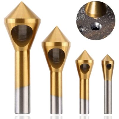 OEM Juego De 4 Piezas De Herramientas Para Desbarbar, Biselar Y Avellanar, Hss De 90°, Cuchillas De Biselado De Titanio, Brocas De Titanio, Destornilladores De Biselado De Metal, Apto Para Cortar Metal, M OEM Juego De 4 Piezas De Herramientas Para Desbarbar, Biselar Y Avellanar, Hss De 90°, Cuchillas De Biselado De Titanio, Brocas De Titanio, Destornilladores De Biselado De Metal, Apto Para Cortar Metal, M