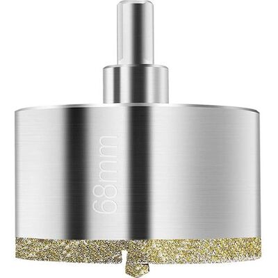 OEM Sierra De Corona De Diamante De 68 Mm, Broca De Diamante Con Broca Guía Central, Sierra De Corona Para Baldosas Con Revestimiento De Superficie De Diamante Para Cortar Vidrio, Baldosas, Cerámica, Márm OEM Sierra De Corona De Diamante De 68 Mm, Broca De Diamante Con Broca Guía Central, Sierra De Corona Para Baldosas Con Revestimiento De Superficie De Diamante Para Cortar Vidrio, Baldosas, Cerámica, Márm