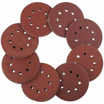 OEM Discos De Lijado Para Lijadoras, 125 Mm, Velcro - 100 Unidades, Papel De Lija Para Lijadora Orbital Aleatoria, 8 Agujeros Cada Uno, 20 X 60/80/100/120/240 Granos, Papel De Lija Orbital Aleatoria De 12 OEM Discos De Lijado Para Lijadoras, 125 Mm, Velcro - 100 Unidades, Papel De Lija Para Lijadora Orbital Aleatoria, 8 Agujeros Cada Uno, 20 X 60/80/100/120/240 Granos, Papel De Lija Orbital Aleatoria De 12