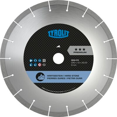 Tyrolit Disco de corte diamantino DCH FC Premium - 115mm, 22,23mm Tyrolit Disco de corte diamantino DCH FC Premium - 115mm, 22,23mm