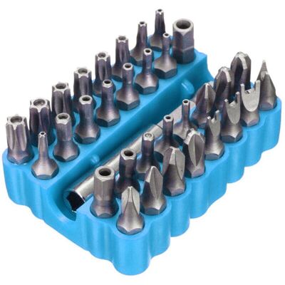 OEM Juego De 33 Puntas Huecas, Puntas De Destornillador De Forma Especial, Accesorios Para Taladro Eléctrico, Juego Combinado De Puntas Eléctricas, Azul-crezuo OEM Juego De 33 Puntas Huecas, Puntas De Destornillador De Forma Especial, Accesorios Para Taladro Eléctrico, Juego Combinado De Puntas Eléctricas, Azul-crezuo