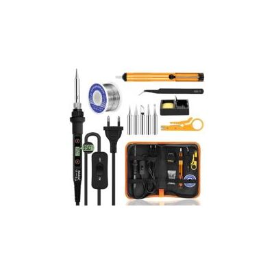 OEM Kit De Soldador De 80 W, Temperatura Ajustable De 180 A 480 °c, Electrónica De Precisión Con Interruptor De Encendido/apagado, 5 Puntas De Soldadura, Bomba Desoldadora, Hilo De Soldadura, Estación De OEM Kit De Soldador De 80 W, Temperatura Ajustable De 180 A 480 °c, Electrónica De Precisión Con Interruptor De Encendido/apagado, 5 Puntas De Soldadura, Bomba Desoldadora, Hilo De Soldadura, Estación De