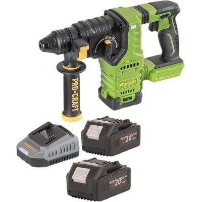 Martillo Perforador A Batería Procraft Pha30bb 20 V 2,8 J Sds Plus Brushless Solo - Sin Batería, Sin Cargador Martillo Perforador A Batería Procraft Pha30bb 20 V 2,8 J Sds Plus Brushless Solo - Sin Batería, Sin Cargador