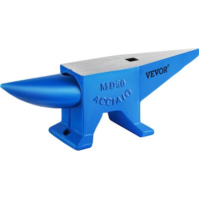 Yunque de Acero Vevor 50kg - Forjado, Plano, Agujeros Redondos - Trabajos en Metal Yunque de Acero Vevor 50kg - Forjado, Plano, Agujeros Redondos - Trabajos en Metal