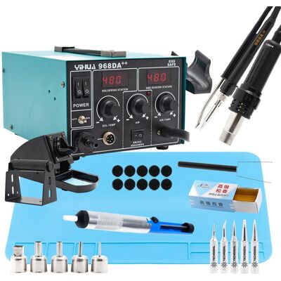 OEM Estación De Soldadura Yihua 968da++ +kit25 OEM Estación De Soldadura Yihua 968da++ +kit25