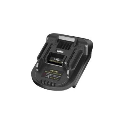 OEM Adaptador De Batería Dm18m Para Herramientas Makita De 18 V, Para Baterías Dewalt De 20 V Y Milwaukee M18 De 18 V A Baterías Makita Bl1830, Bl1840 Y Bl1850 De 18 V Con Puerto De Carga Usb. OEM Adaptador De Batería Dm18m Para Herramientas Makita De 18 V, Para Baterías Dewalt De 20 V Y Milwaukee M18 De 18 V A Baterías Makita Bl1830, Bl1840 Y Bl1850 De 18 V Con Puerto De Carga Usb.