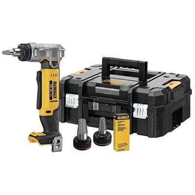 Dewalt Expandidora De Tubo Xr 18v Sin Cargador/batería. Incluye Cabezales Ø16, 20 Y 25 Mm Y Maletín Tstak - Unid: 1 Dewalt Expandidora De Tubo Xr 18v Sin Cargador/batería. Incluye Cabezales Ø16, 20 Y 25 Mm Y Maletín Tstak - Unid: 1
