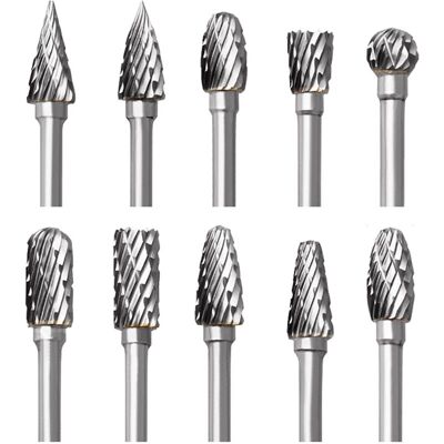 OEM Juego De Fresas De Carburo, 10 Piezas, Fresas De Doble Afilado Para Accesorios Dremel Con Vástago, Tallado De Madera, Perforación, Grabado, Pulido De Metales - Crezuo OEM Juego De Fresas De Carburo, 10 Piezas, Fresas De Doble Afilado Para Accesorios Dremel Con Vástago, Tallado De Madera, Perforación, Grabado, Pulido De Metales - Crezuo