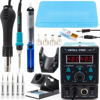 OEM Estación De Soldadura 8786d-i +kit25 OEM Estación De Soldadura 8786d-i +kit25