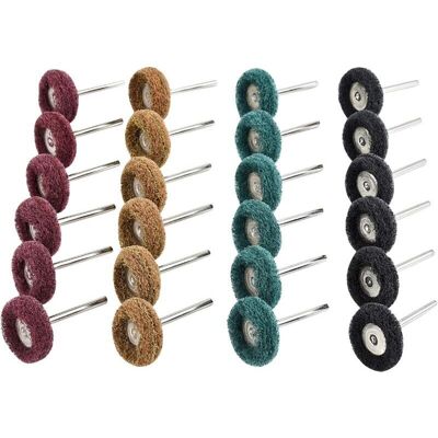 OEM Kit De Pulido Para Taladro - 40 Piezas - Accesorios Dremel, Almohadillas Abrasivas De Pulido De 25 Mm - Granos 80/150/240/300 - Accesorios De Pulido Para Madera, Joyería Y Placas De Esfera -crezuo OEM Kit De Pulido Para Taladro - 40 Piezas - Accesorios Dremel, Almohadillas Abrasivas De Pulido De 25 Mm - Granos 80/150/240/300 - Accesorios De Pulido Para Madera, Joyería Y Placas De Esfera -crezuo