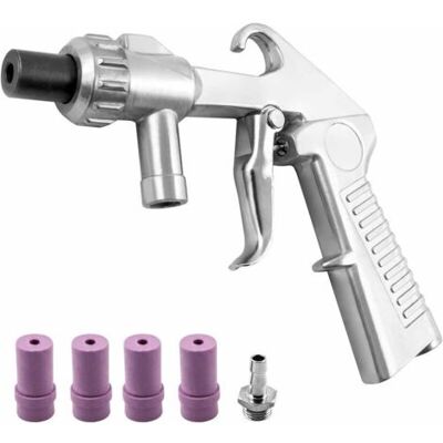 OEM Pistola De Chorro De Arena Con 4 Boquillas Cerámicas OEM Pistola De Chorro De Arena Con 4 Boquillas Cerámicas