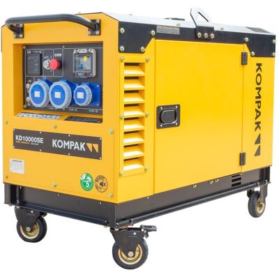 Kd10000se Generador Diésel Monofásico Insonorizado 8,5 Kw Kompak Kd10000se Generador Diésel Monofásico Insonorizado 8,5 Kw Kompak