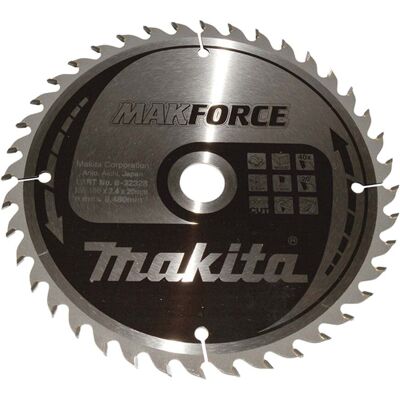 Makita Hoja De Sierra Makforce 180x20x40z - B-32328 Makita Hoja De Sierra Makforce 180x20x40z - B-32328