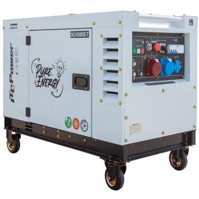ITC POWER Dg10500set Generador Eléctrico Diésel Insonrizado 7,6kw / 10,6kva (230v/400v) Itcpower ITC POWER Dg10500set Generador Eléctrico Diésel Insonrizado 7,6kw / 10,6kva (230v/400v) Itcpower