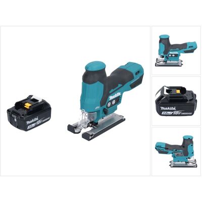 Sierra De Vaivén Sin Cable Makita Djv 185 F1 18 V Sin Escobillas + 1x Batería Recargable 3,0 Ah - Sin Cargador Sierra De Vaivén Sin Cable Makita Djv 185 F1 18 V Sin Escobillas + 1x Batería Recargable 3,0 Ah - Sin Cargador
