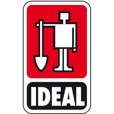 Ideal - Varilla de 110 cm de fresno - Pala Ideal - Varilla de 110 cm de fresno - Pala