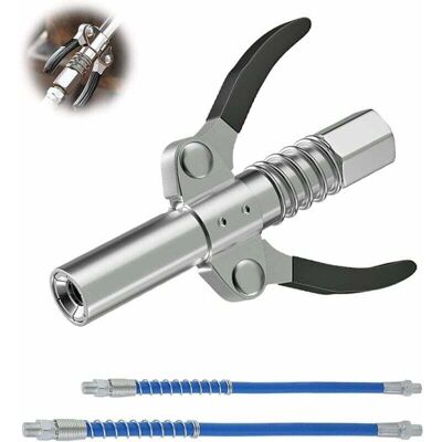 OEM Boquilla Para Bomba De Grasa, Neumática, Eléctrica Y Manual Con Manguera Flexible, Acoplamiento Tipo G Para Bomba De Grasa, Apta Para Todo Tipo De Compresores De Grasa (doble Asa) -crezuo OEM Boquilla Para Bomba De Grasa, Neumática, Eléctrica Y Manual Con Manguera Flexible, Acoplamiento Tipo G Para Bomba De Grasa, Apta Para Todo Tipo De Compresores De Grasa (doble Asa) -crezuo