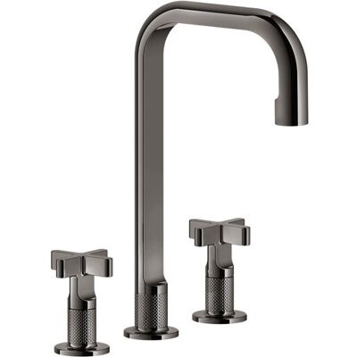 Inciso+ Mezclador De Lavabo De 3 Agujeros, Caño H=212 Mm X - Gessi Inciso+ Mezclador De Lavabo De 3 Agujeros, Caño H=212 Mm X - Gessi