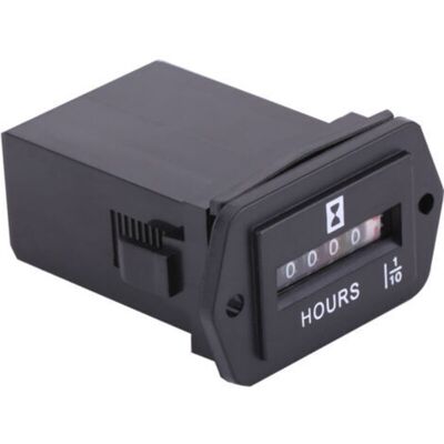 SANS MARQUE Contador De Horas Mecánico (cc 6–80 V) Para Motores De Gasolina, Diésel Y Marinos, Así Como Para Generadores Hm002 SANS MARQUE Contador De Horas Mecánico (cc 6–80 V) Para Motores De Gasolina, Diésel Y Marinos, Así Como Para Generadores Hm002