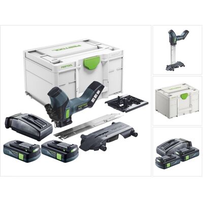 Festool Isc 240 Eb-basic Inalámbrico 18 V 240 Mm + 2x Batería 3,0 Ah + Cargador + Systainer Festool Isc 240 Eb-basic Inalámbrico 18 V 240 Mm + 2x Batería 3,0 Ah + Cargador + Systainer