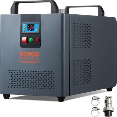 Enfriador De Agua Industrial Kh-6000 Sistema De Refrigeración Por Agua Industrial 200 W Con Compresor Tanque De Agua De 12 L 7,8 L/min Para Máquina De Refrigeración De Grabado Láser De Co2 - Vevor Enfriador De Agua Industrial Kh-6000 Sistema De Refrigeración Por Agua Industrial 200 W Con Compresor Tanque De Agua De 12 L 7,8 L/min Para Máquina De Refrigeración De Grabado Láser De Co2 - Vevor