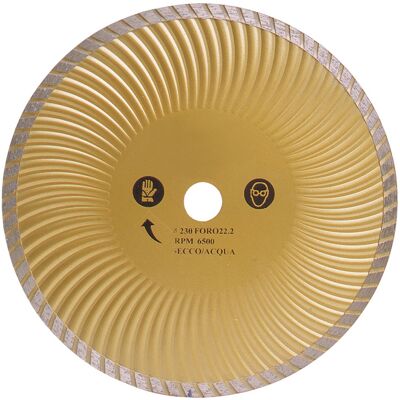 Disco De Diamante Turbo Para Construccion 230 Mm Fervi 0350 Disco De Diamante Turbo Para Construccion 230 Mm Fervi 0350