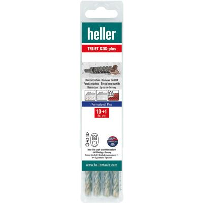 Heller Tools Trijet SDS-Plus Broca de martillo 12mm - Taladro para concreto Heller Tools Trijet SDS-Plus Broca de martillo 12mm - Taladro para concreto