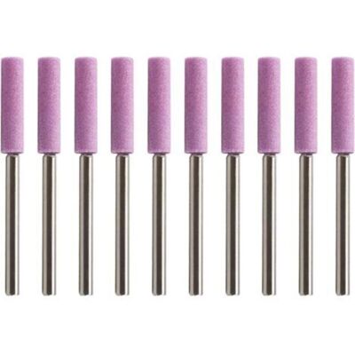 ENLENK 10pcs Afilador De Cadena De Motosierra Compatible Para Pulido De Cadena De Motosierra (eje 4mm) ENLENK 10pcs Afilador De Cadena De Motosierra Compatible Para Pulido De Cadena De Motosierra (eje 4mm)