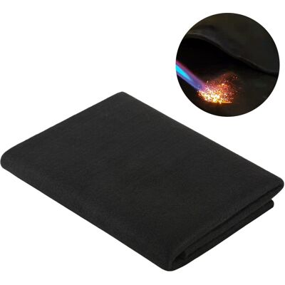 OEM Manta De Soldadura De Fibra Ignífuga De 8 Mm De Espesor OEM Manta De Soldadura De Fibra Ignífuga De 8 Mm De Espesor