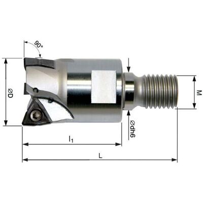 OEM Fresa Para Atornillar D 25 Mm Z 3 Para Wngj OEM Fresa Para Atornillar D 25 Mm Z 3 Para Wngj