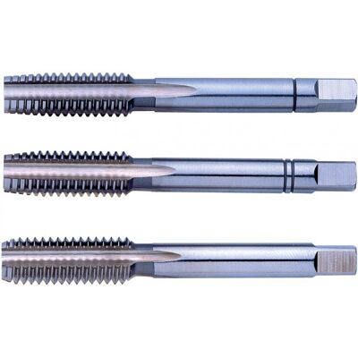 Set de Machos a Mano Eventus M20 - DIN 352, paso 2.5 mm Set de Machos a Mano Eventus M20 - DIN 352, paso 2.5 mm
