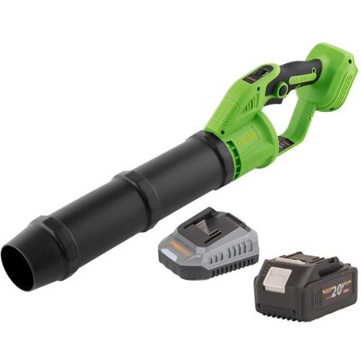 Soplador De Hojas A Batería Procraft Pb24bb 20 V Sin Escobillas + 1 Batería De 4,0 Ah + Cargador Soplador De Hojas A Batería Procraft Pb24bb 20 V Sin Escobillas + 1 Batería De 4,0 Ah + Cargador