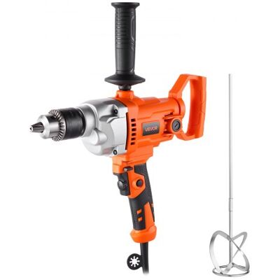 OEM 1100 W Mezclador De Mortero Eléctrico 2 En 1, Taladro Mezclador Con Cable, Agitador De Hormigón Con Mandril De 15,89 Mm, 0-850 Rpm, Mango En D, Para Taladrar, Mezclar Pegamento, Pintura OEM 1100 W Mezclador De Mortero Eléctrico 2 En 1, Taladro Mezclador Con Cable, Agitador De Hormigón Con Mandril De 15,89 Mm, 0-850 Rpm, Mango En D, Para Taladrar, Mezclar Pegamento, Pintura